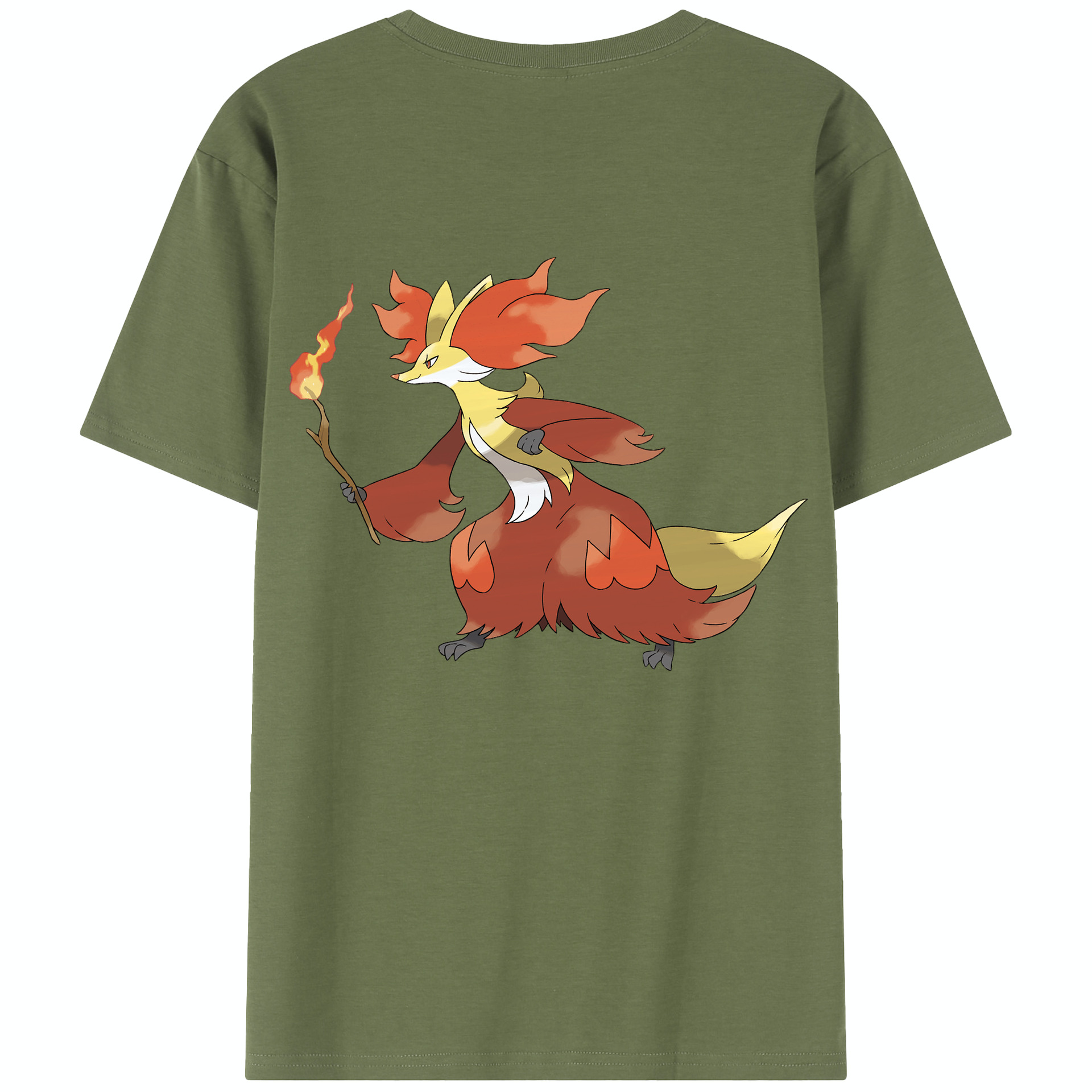 （画像用） ポケットモンスター Pokémon 綿100％半袖Tシャツ（背面プリント）
